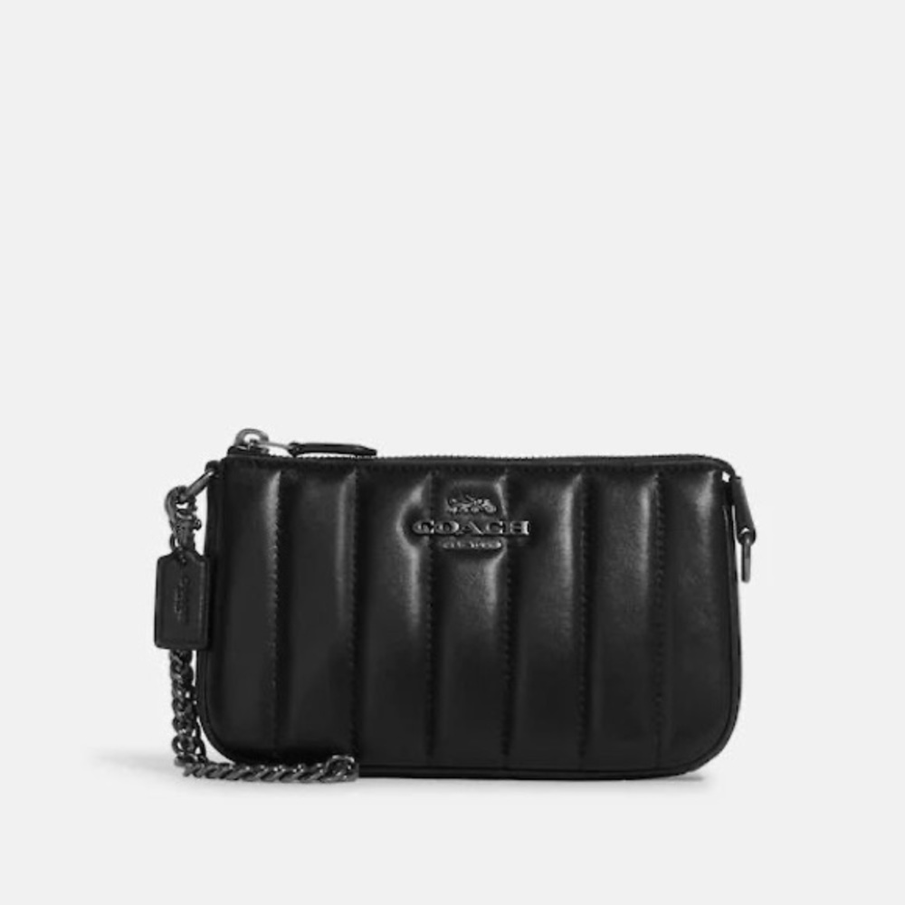 Coach Nolita 19 With Chain With Linear Quilting